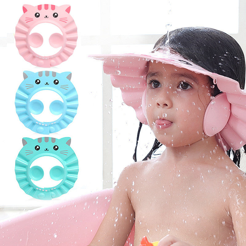 Baby Waterproof Ear Protection Shower Cap